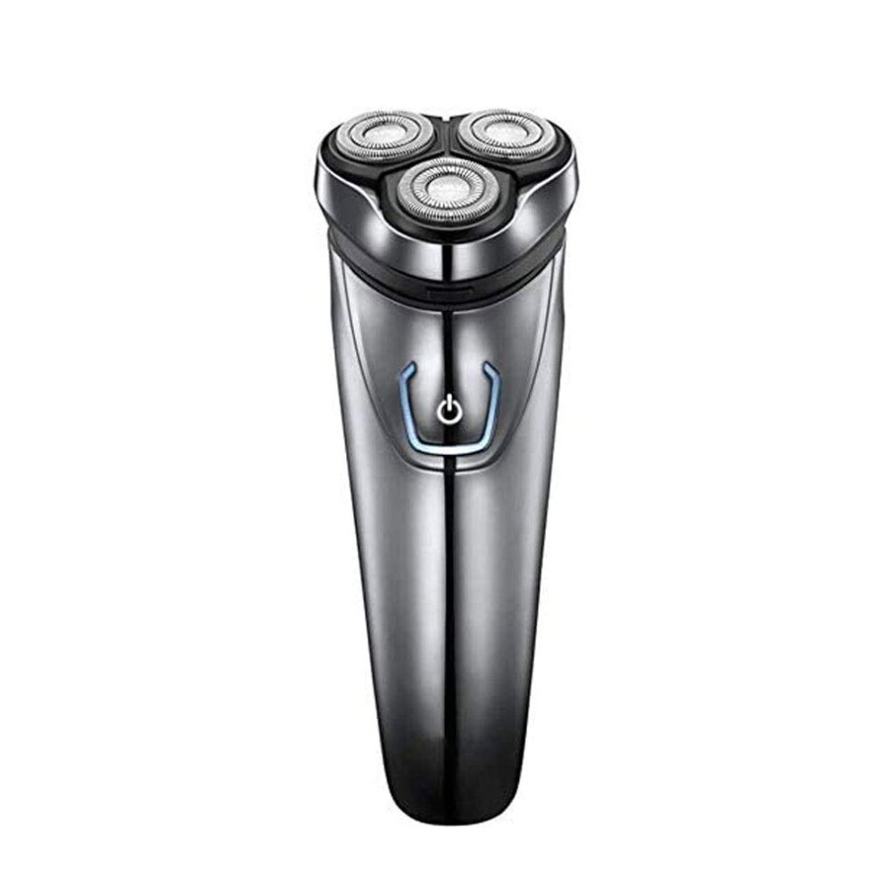 Electric Shaver for Men, Waterproof Wet and Dry Rotary Razor, Cordless Rechargeable with Beard Trimmer