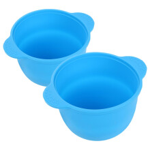 2Pcs Silicone Wax Warmer Liners Reusable Foldable Wax Pot Liners SkinFriendly for Hair Removal
