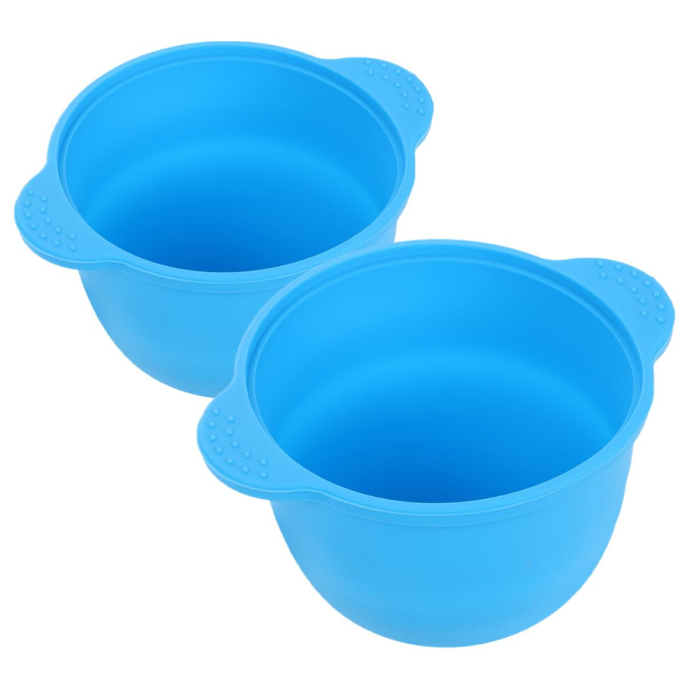 2Pcs Silicone Wax Warmer Liners Reusable Foldable Wax Pot Liners SkinFriendly for Hair Removal
