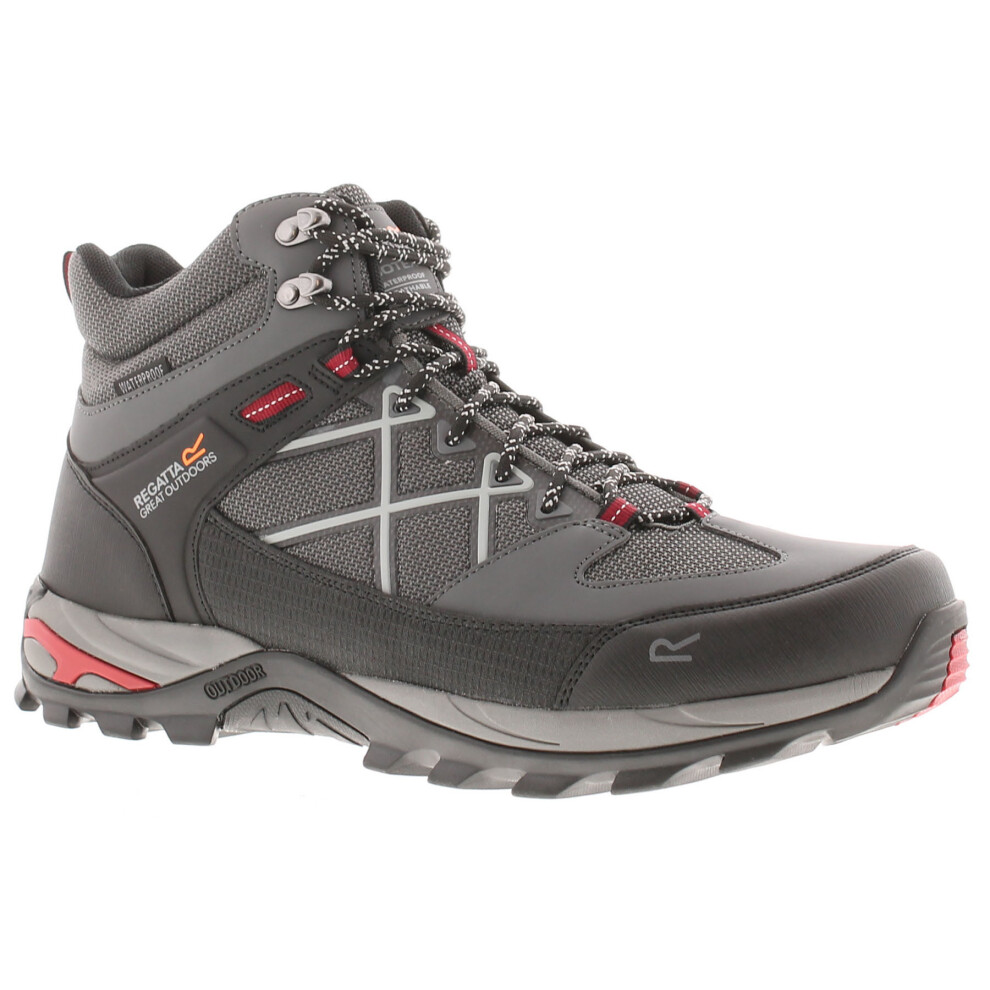 Regatta Men's Samaris Iii Waterproof Hiking Boots Brown Eu42/Uk8 - Image 9