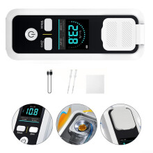 For Brix refractometer for precise measurements, rechargeable digital device for sugar content analysis (JBM10)