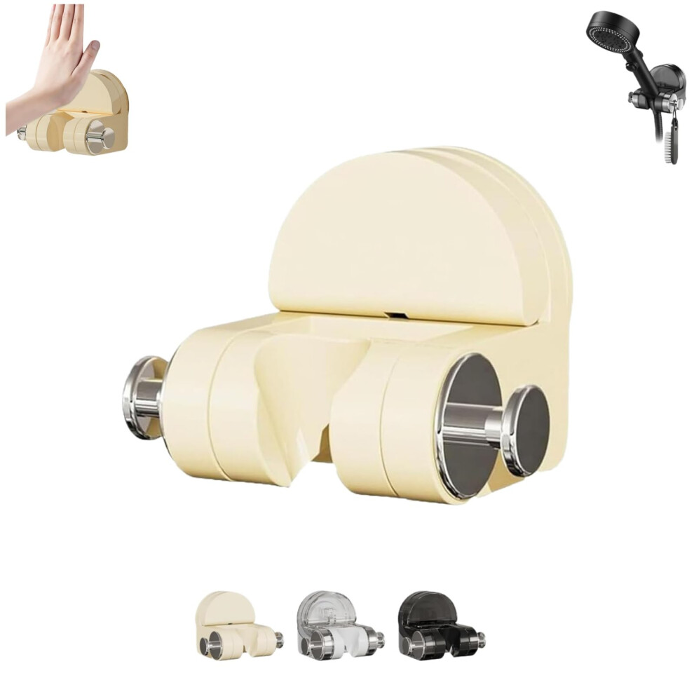 Adjustable Suction Cup Shower Head Holder With No Drill Installation And 360 Rotation 9339159924488