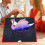 Carte de Saint-Valentin 3D avec enveloppe Carte de 4