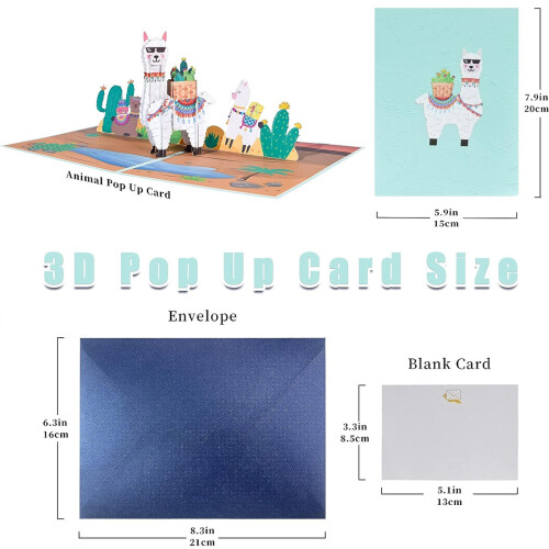 Αστεία Design3D Pop Up Cards, Χειροποίητες πτυσσόμενες κάρτες εορτασμού υψηλής ποιότητας 1