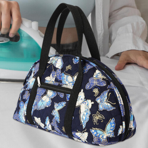Travel Steamer Bag with Multiple Pockets, Versatile Bag for Irons, Needles 1