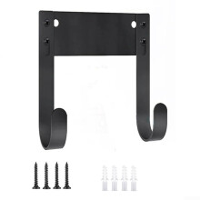 Wallmounted adjustable ironing board holder, Tshape, Yshape, leg holder, spacesaving storage rack, wall bracket, 15.9 kg capacity.