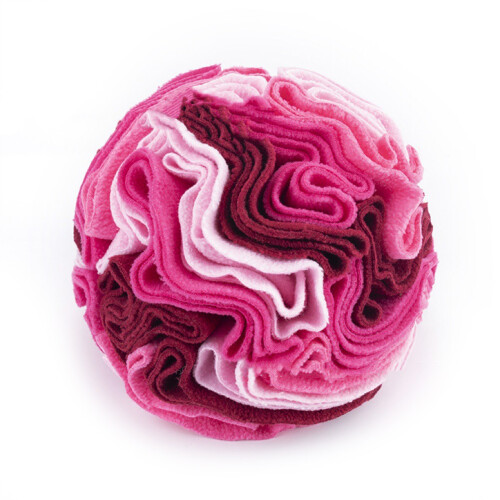 Jouet d'alimentation interactif amusant-rose romantique 20cm