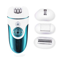 Epilator for Women Rechargeable Cordless 4in1 Wet Dry Waterproof Electric Hair Removal Set with Callus Remover