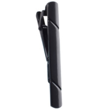 Men Gentleman Tie Clip Business Uniforms / Wedding /-Black