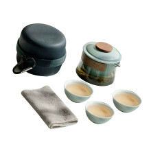 1 Kom 3 Kopjes Nieuwe Theepot en Theekop Set Kits-5