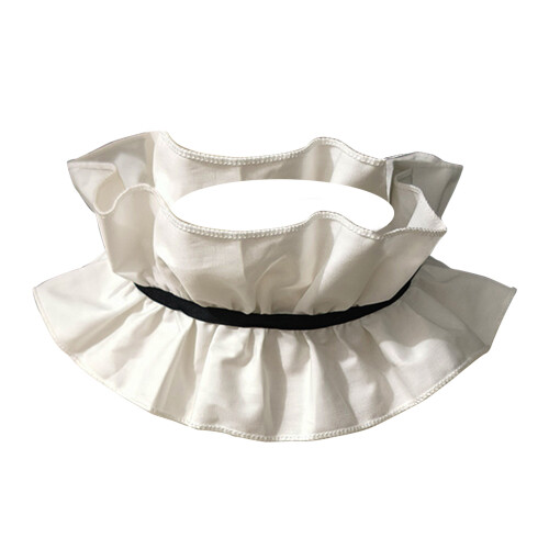 Adjustable Ruffled Detachable False Collar Soft-8 cm wide