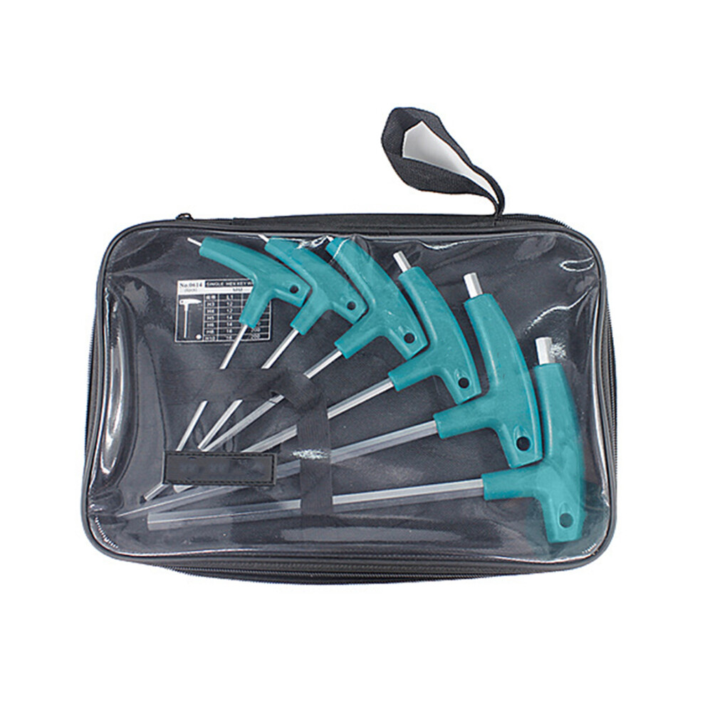 6/9Pcs T-Shaped Hex Wrench Hex Key Wrench Inner Spanner-6Pcs 7704000486361