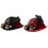 Gothic Jazz Costume Hat With Goggles Gear Chain Rose-Black 2