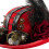 Gothic Jazz Costume Hat With Goggles Gear Chain Rose-Black 5