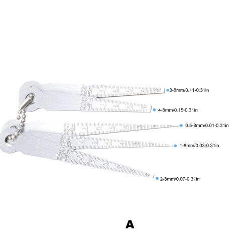 Multiple Size Steel Space Measuring set Feeler Gauges for-B 2