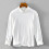 (White, 3XL) Men Thermal Shirt Long Sleeve Basic Top Turtleneck Pullover Sweater Stretch 1