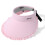 Flexible Border Sun Hat With Sweat Absorbing Band Packable-Pink 1