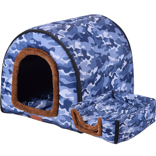 Lit chaud pour chat d'intérieur, petit chien, maison, tente-M3