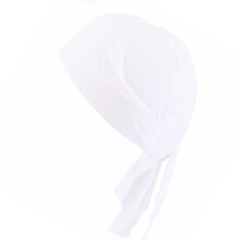 Adjustable Chefs Pirate Hat Sweat Resistant Breathable-White