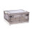 Plastic Storage Box Foldable Design Transparent Container With Lids Stackable Collapsible Movable Wheels Grated Wall Design For Visibility Durable Sto 1