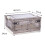 Plastic Storage Box Foldable Design Transparent Container With Lids Stackable Collapsible Movable Wheels Grated Wall Design For Visibility Durable Sto 2