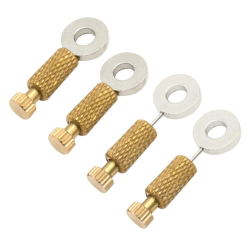 4 Pieces Leather Fastening Pins Tool Sewing Machine Thread Threader Crochet Kit