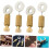 4 Pieces Leather Fastening Pins Tool Sewing Machine Thread Threader Crochet Kit 2