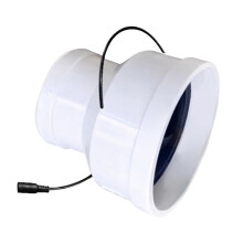 ABS Plastic Duct Fan 75mm to 110mm 12V Duct Fan For Grow Room