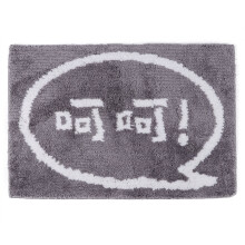 Tapis de bain lavables en machine, tapis antidérapants avec dos en caoutchouc pour une sécurité optimale, tapis de bain en microfibre, tissu fin,