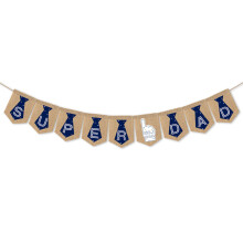 Ramadan feestdecoratie Eid Mubarak banner Premium feestdecoratie linnen doek Veelzijdige feestelijke slinger Sterk Niet-giftig Duurzaam Lichtgewicht