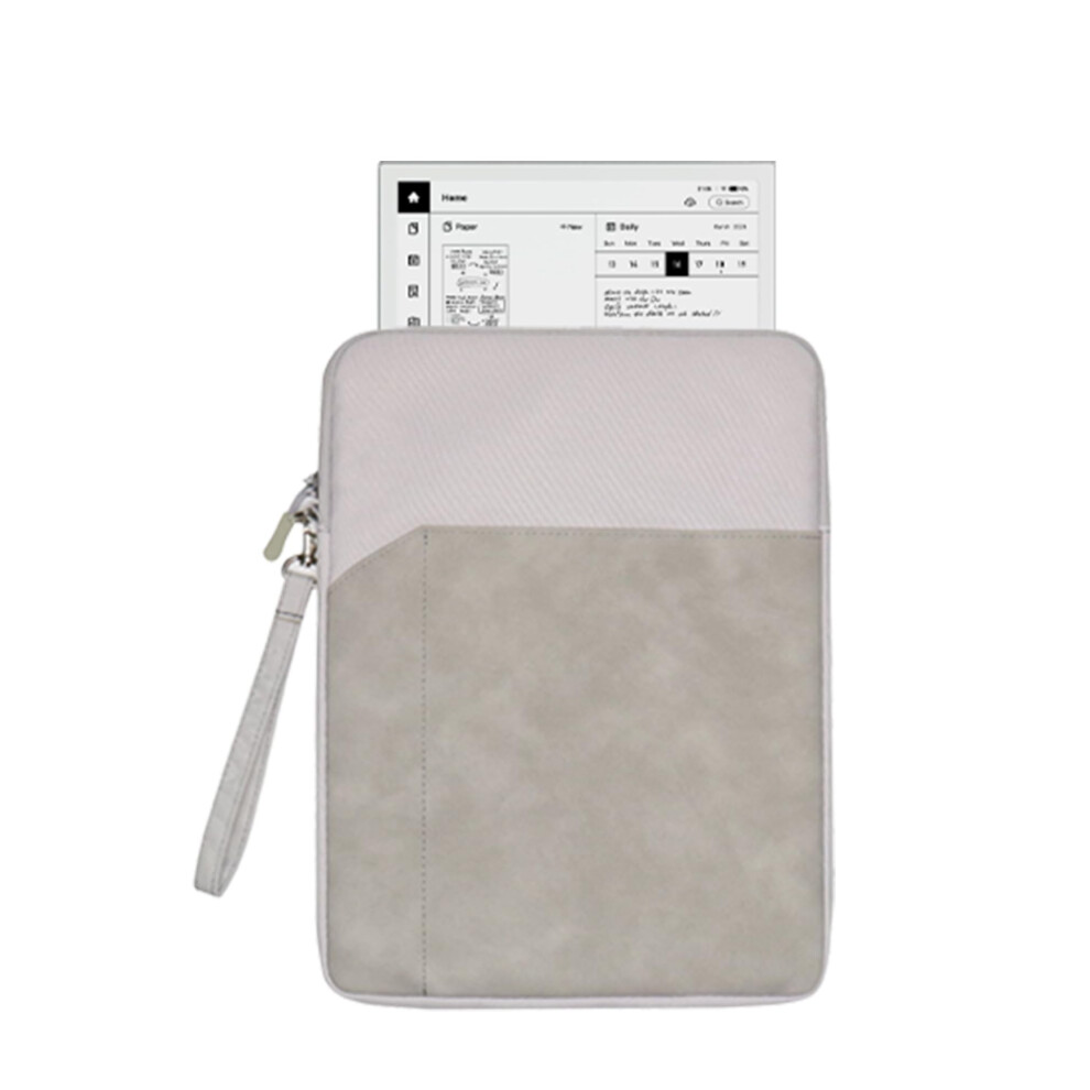 Water Resistant Tablet Sleeve For Aipaper Mini 8.2 Inch E Ink Tablet With 360 Protection And Pocket, Light Grey 9339159927373