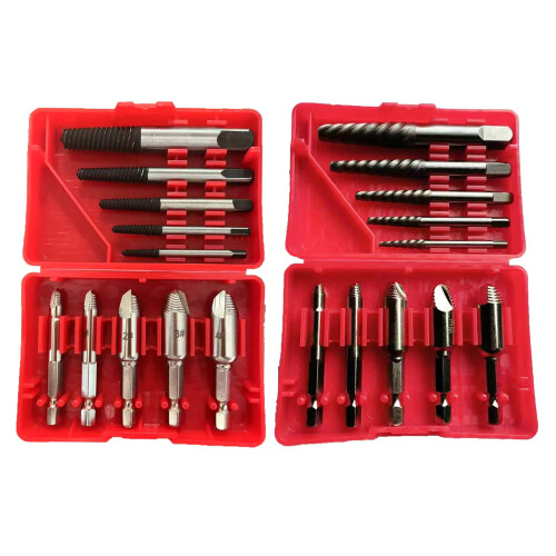 10 stuks schroefextractor schroefpijptrekker-zwart 1