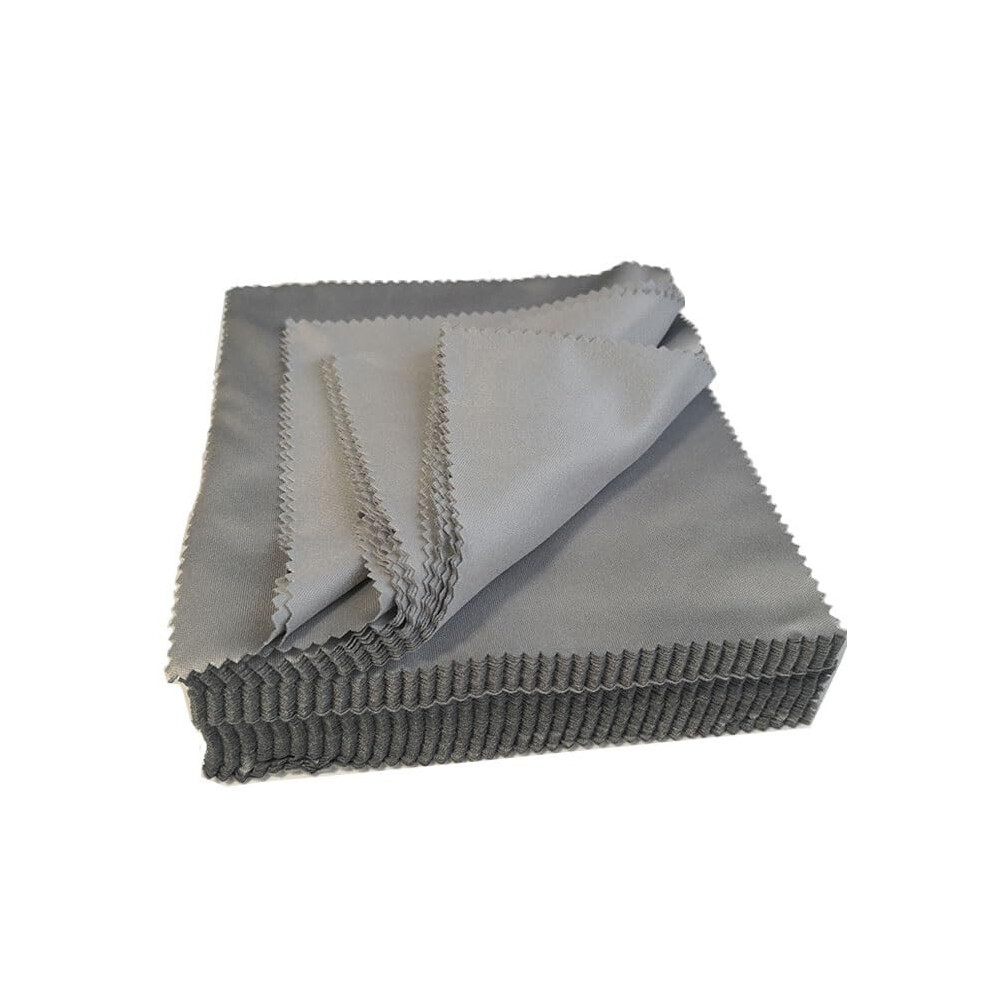 Microfiber Glasses Cleaning Cloths 100 Pack 5.9x5.9in for Eyeglasses Sunglasses Camera Lens