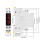 1~100A LED Din Rail Digital Display Ammeter Three Phase Modular 3