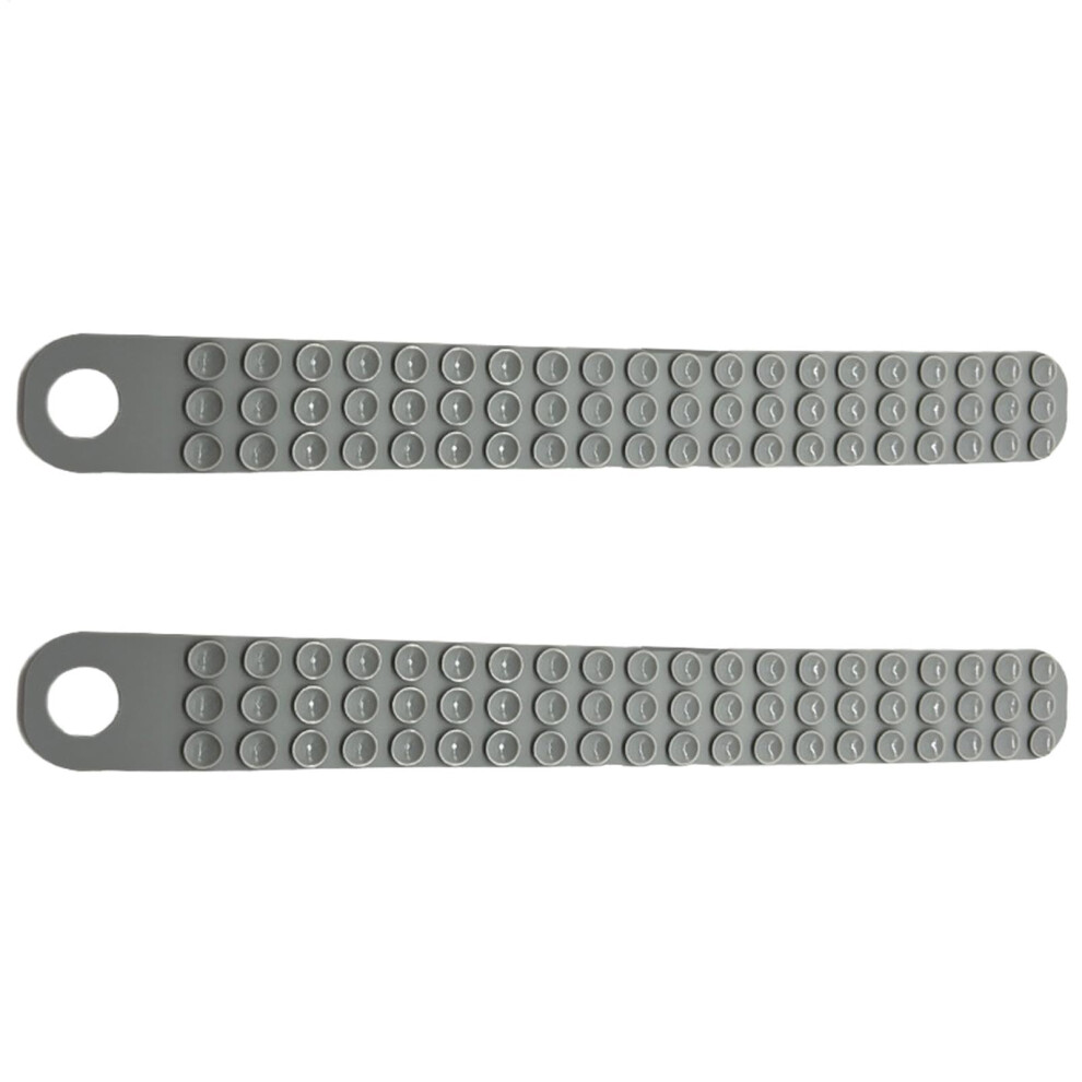 2Piece Silicone Thawing Belt With Super Strong Suction Cup Â Prevents Floating, Gray 9001264781439
