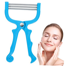 Facial Hair Remover Manual Spring Face Epilator Stick for Women Instant Smooth Skin Cheeks Forehead