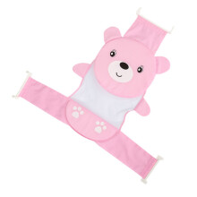 Baby Bath Support Mesh Bather with Adjustable Strap and Comfortable Incline for Newborn Safety