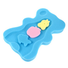 Baby Bath Mat Set NonSlip Soft Sponge Cushion for Newborn and Toddler Bathtime Use