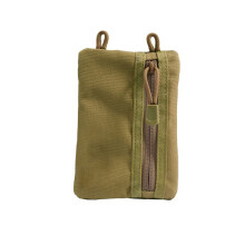 Mini pochette petit portefeuille carte clé ceinture taille-Kaki
