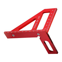 High Precise Aluminum Triangular Gauge Measuring-Red Metric