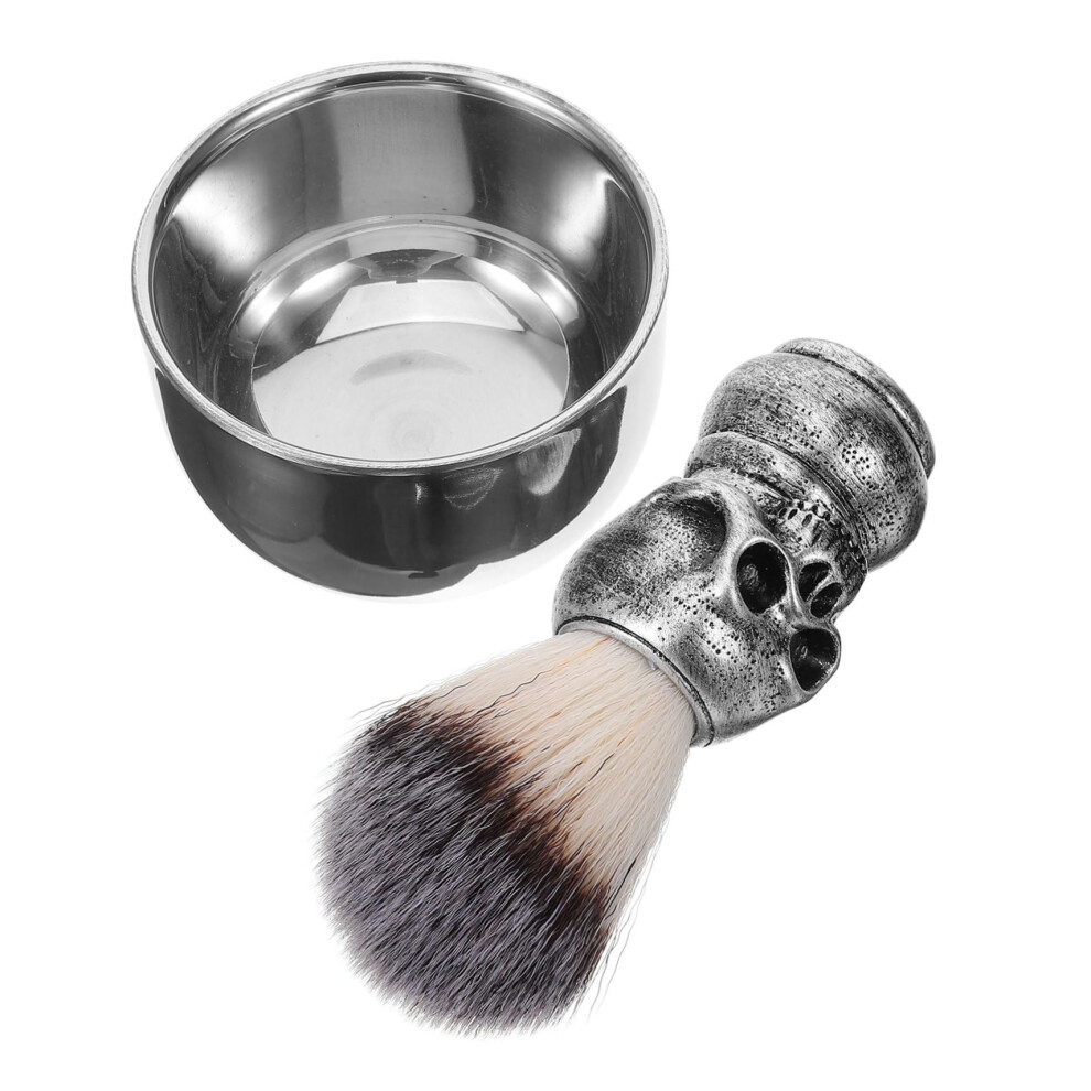 Cream Shaving Kit For Men With Shaving Brush And Bowl, Traditional Wet Shaving Set For Beard Grooming