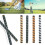 Light standard grip, replacement accessory, comfortable club putter grip, nonslip, coated, putter grips 2