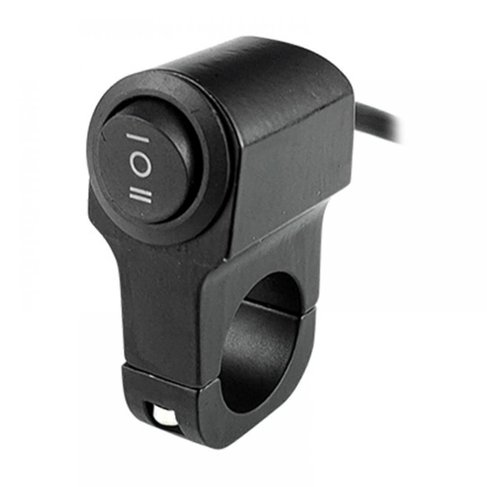 Waterproof Motorcycle 7/8" Handlebar Head Fog Spot On Off Switch Light 6472608772698