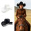 Stilvolle Cowboyhüte mit Kunstperlen und Fransen, breite-Weiß 3