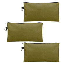 Sac à outils robuste en tissu Oxford pour électricien, sac-Kaki