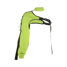 Felpe corte a maniche lunghe da donna, vestibilità ampia che consente un facile movimento nel top riflettente da rave, maglietta monospalla con zip