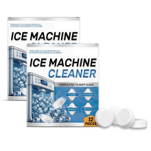 Ice Maker Cleaning Tablets Descaling and Deodorizing to Prolong Life Enjoy Ice Maker Cubes and 24pcs
