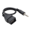 USB jack, AUX, 3.5 mm jack for audio data charging cable black 2