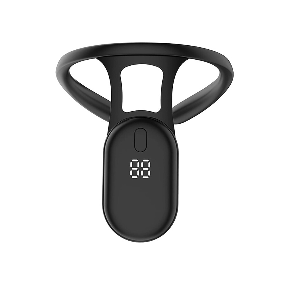 Posture Corrector Smart Vibration Back Posture Correction Hanging Neck Posture Trainer with Memory Digital Display for Students