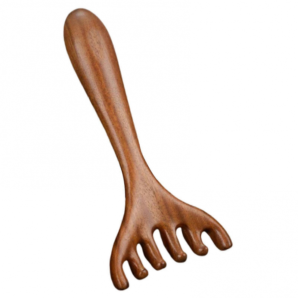 (Six Claws)Dredging Scalp Facial Massage Comb Body Meridian Massage Comb Unique Gift for Family and Friends